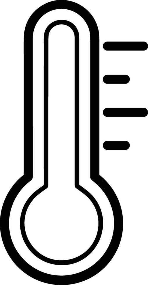 Thermometer Medizin Symbol Symbol Bild Vektor. Illustration von das Temperatur kalt und heiß messen Werkzeug Design Bild.eps 10 vektor