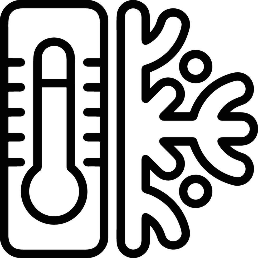 Thermometer Medizin Symbol Symbol Bild Vektor. Illustration von das Temperatur kalt und heiß messen Werkzeug Design Bild.eps 10 vektor