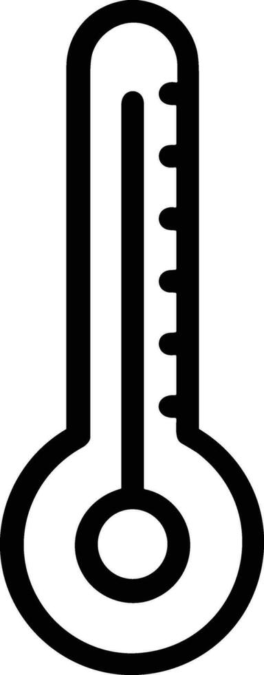 Thermometer Medizin Symbol Symbol Bild Vektor. Illustration von das Temperatur kalt und heiß messen Werkzeug Design Bild.eps 10 vektor