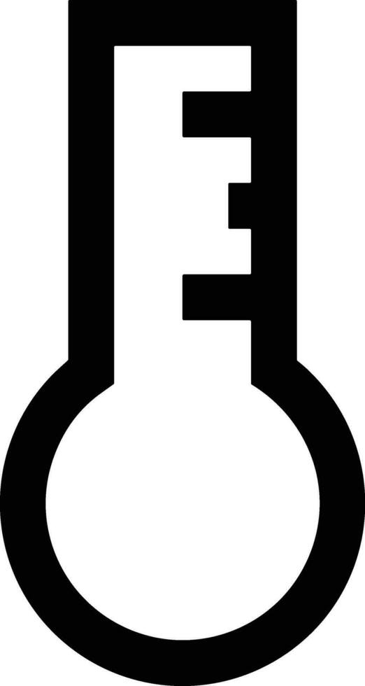 Thermometer Medizin Symbol Symbol Bild Vektor. Illustration von das Temperatur kalt und heiß messen Werkzeug Design Bild.eps 10 vektor