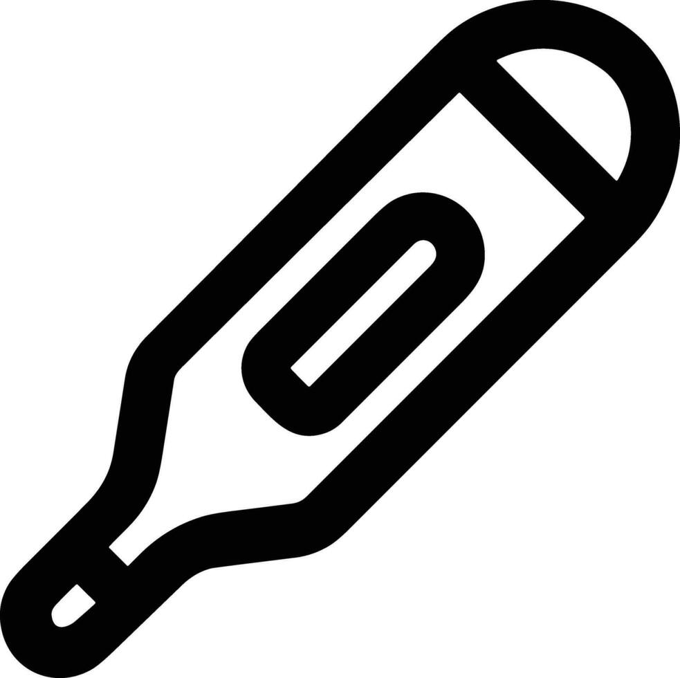 termometer medicin ikon symbol bild vektor. illustration av de temperatur kall och varm mäta verktyg design bild.eps 10 vektor