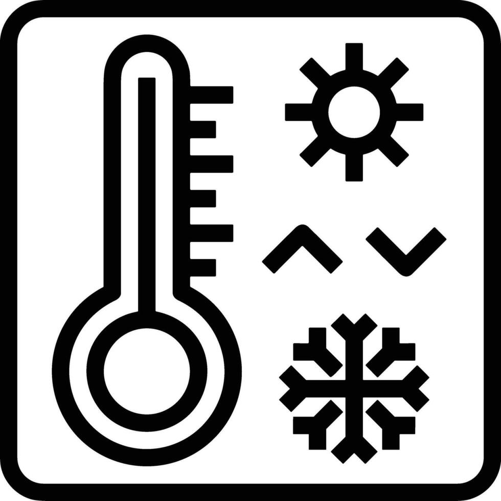 Thermometer Medizin Symbol Symbol Bild Vektor. Illustration von das Temperatur kalt und heiß messen Werkzeug Design Bild.eps 10 vektor