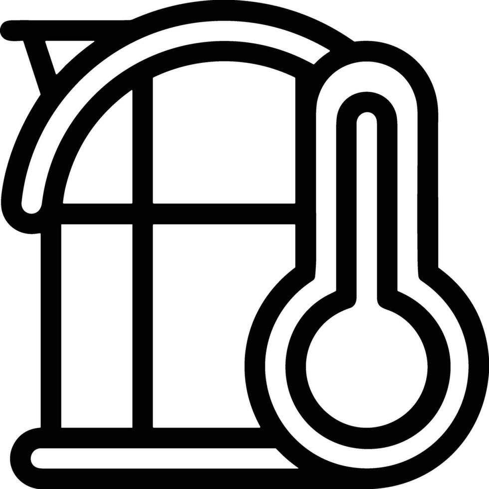 termometer medicin ikon symbol bild vektor. illustration av de temperatur kall och varm mäta verktyg design bild.eps 10 vektor