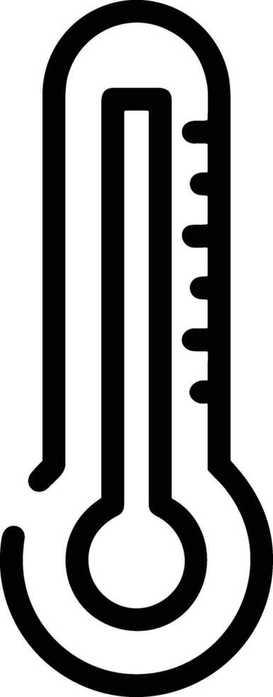 Thermometer Medizin Symbol Symbol Bild Vektor. Illustration von das Temperatur kalt und heiß messen Werkzeug Design Bild.eps 10 vektor