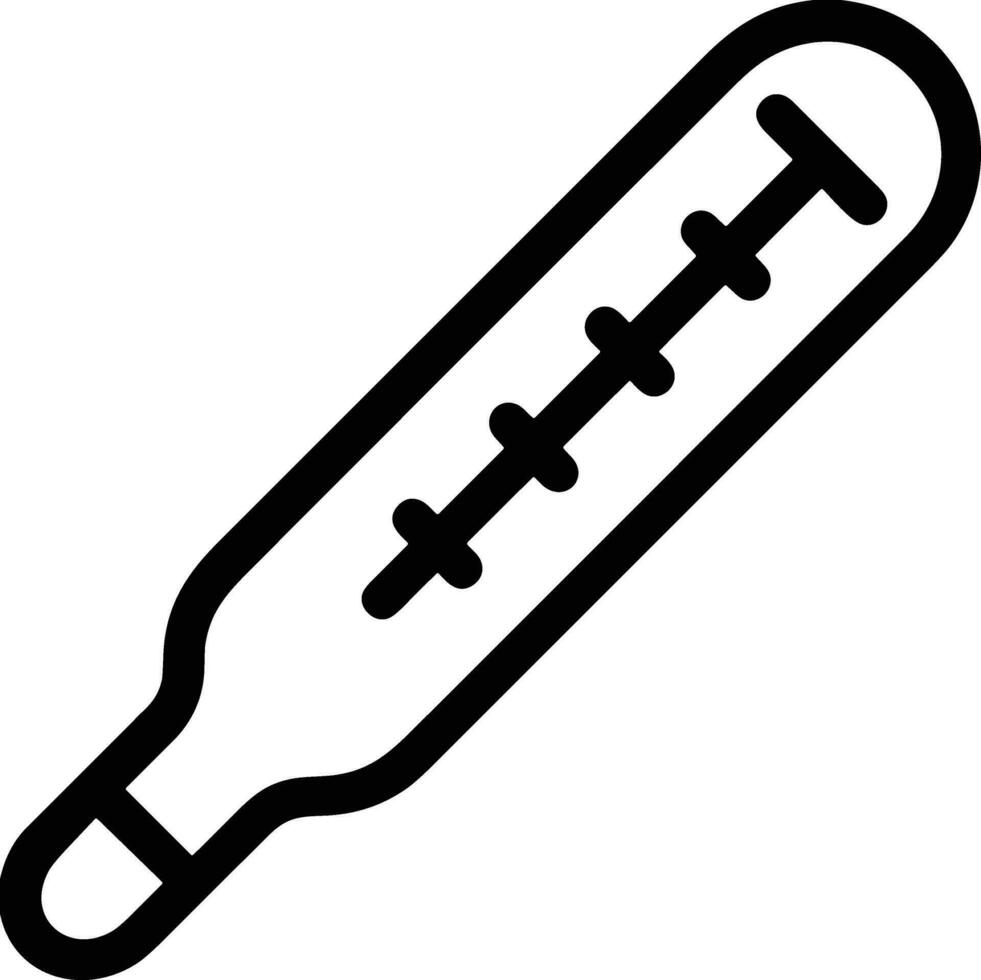 Thermometer Medizin Symbol Symbol Bild Vektor. Illustration von das Temperatur kalt und heiß messen Werkzeug Design Bild.eps 10 vektor