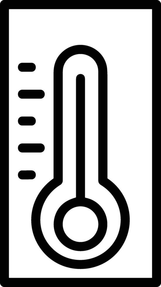 Thermometer Medizin Symbol Symbol Bild Vektor. Illustration von das Temperatur kalt und heiß messen Werkzeug Design Bild.eps 10 vektor