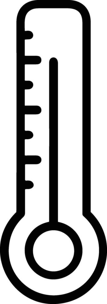 Thermometer Medizin Symbol Symbol Bild Vektor. Illustration von das Temperatur kalt und heiß messen Werkzeug Design Bild.eps 10 vektor