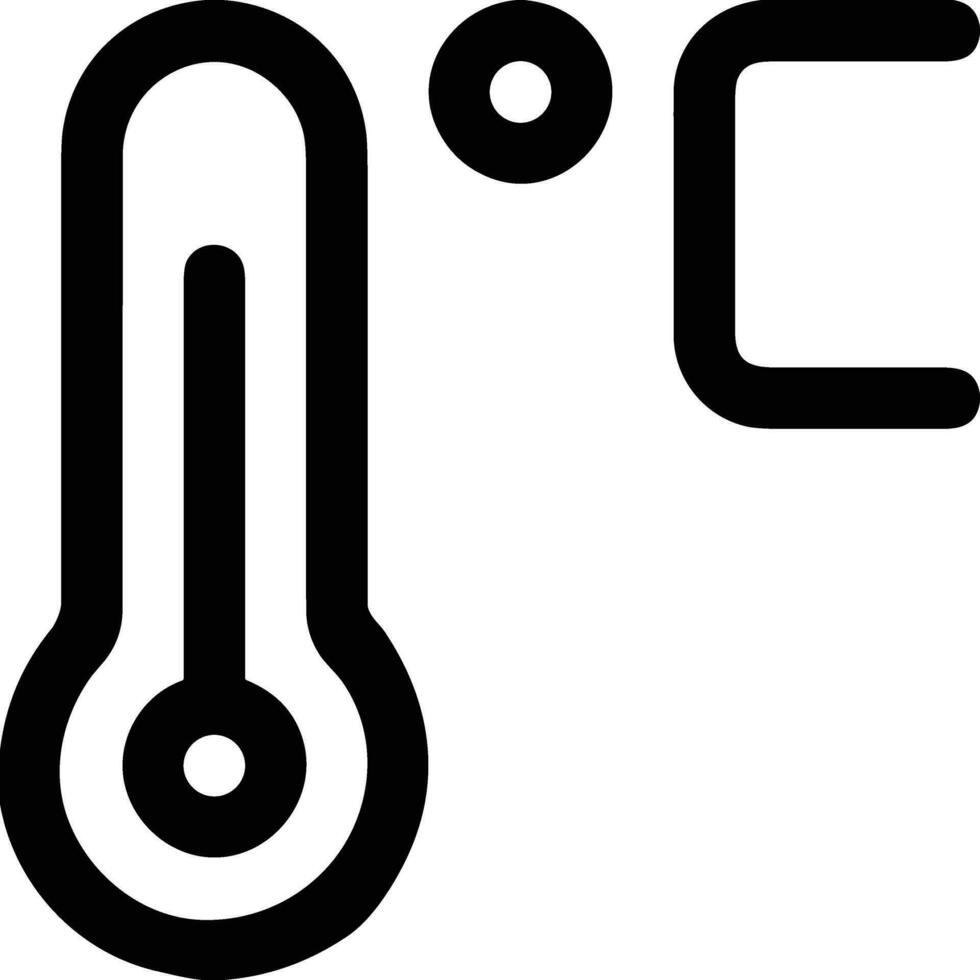 Thermometer Medizin Symbol Symbol Bild Vektor. Illustration von das Temperatur kalt und heiß messen Werkzeug Design Bild.eps 10 vektor