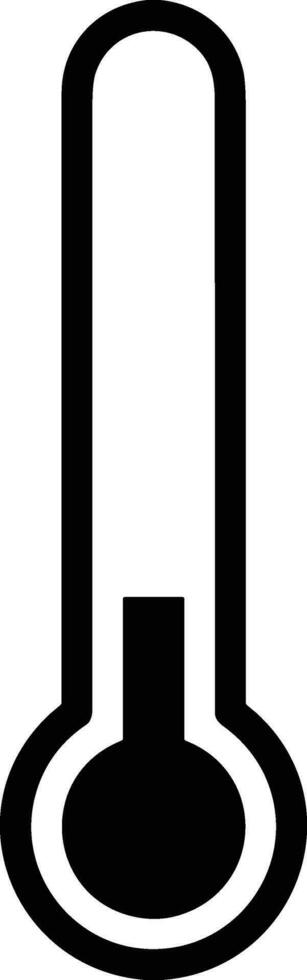 Thermometer Medizin Symbol Symbol Bild Vektor. Illustration von das Temperatur kalt und heiß messen Werkzeug Design Bild.eps 10 vektor