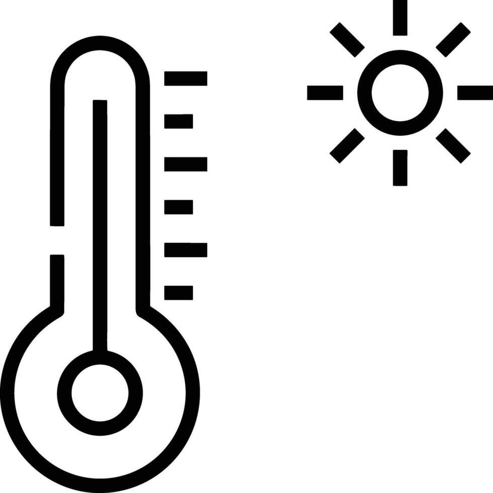 Thermometer Medizin Symbol Symbol Bild Vektor. Illustration von das Temperatur kalt und heiß messen Werkzeug Design Bild.eps 10 vektor