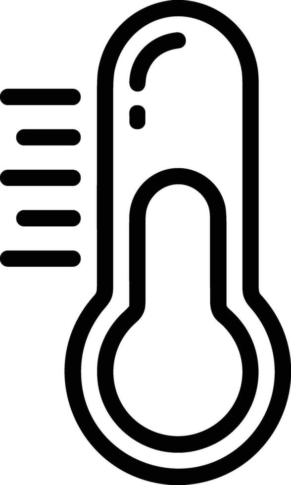 Thermometer Medizin Symbol Symbol Bild Vektor. Illustration von das Temperatur kalt und heiß messen Werkzeug Design Bild.eps 10 vektor