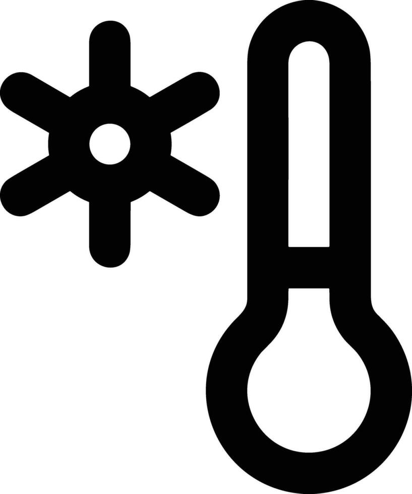 Thermometer Medizin Symbol Symbol Bild Vektor. Illustration von das Temperatur kalt und heiß messen Werkzeug Design Bild.eps 10 vektor