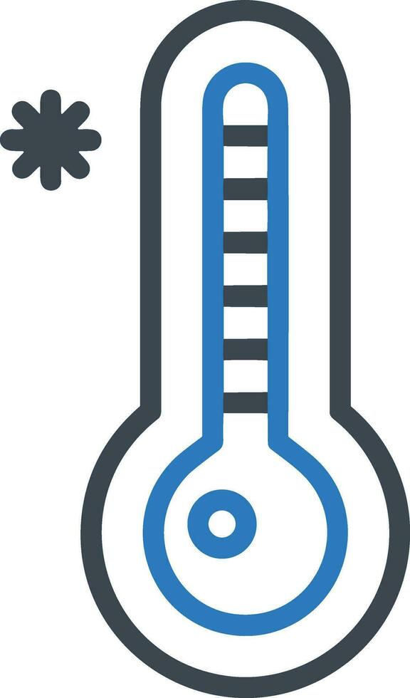 Thermometer Medizin Symbol Symbol Bild Vektor. Illustration von das Temperatur kalt und heiß messen Werkzeug Design Bild.eps 10 vektor