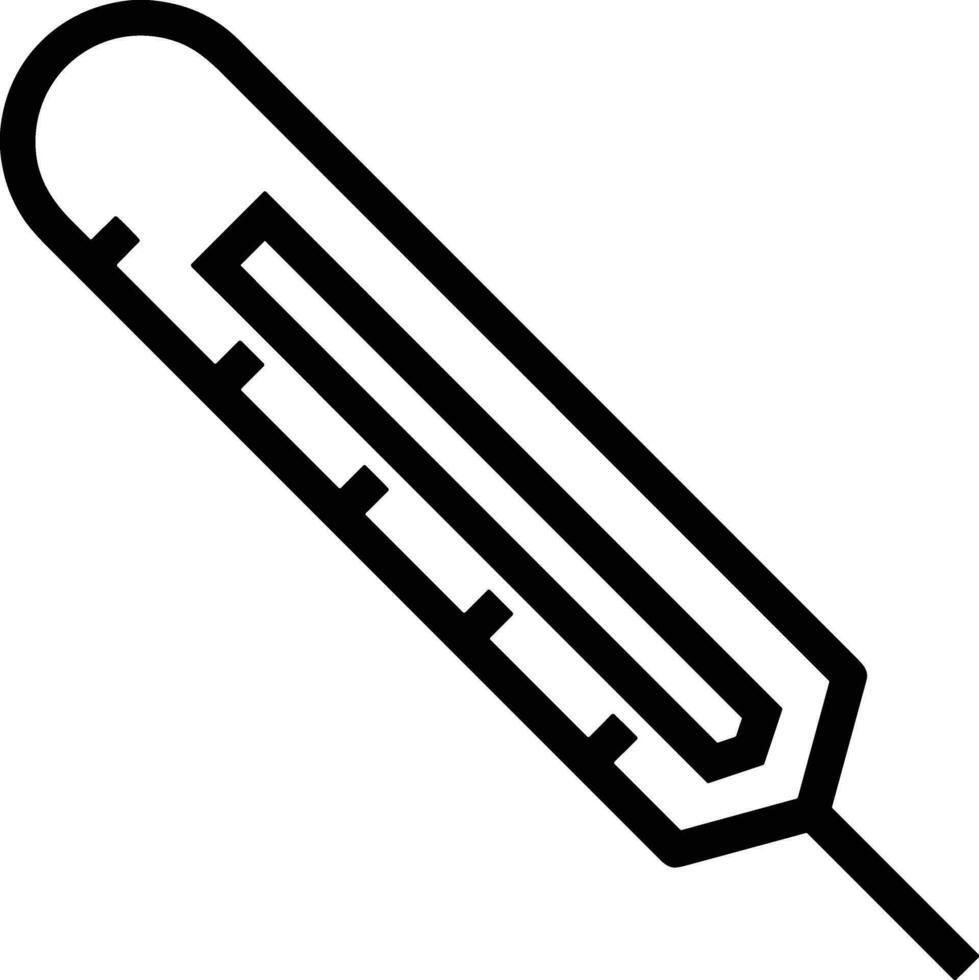 termometer medicin ikon symbol bild vektor. illustration av de temperatur kall och varm mäta verktyg design bild.eps 10 vektor