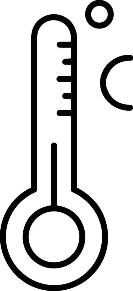 termometer medicin ikon symbol bild vektor. illustration av de temperatur kall och varm mäta verktyg design bild.eps 10 vektor