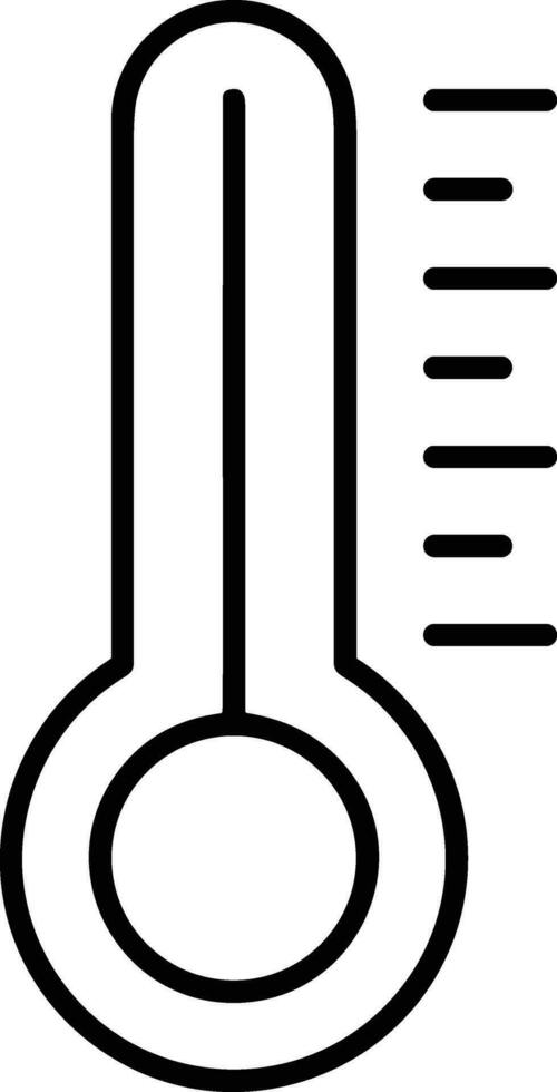 Thermometer Medizin Symbol Symbol Bild Vektor. Illustration von das Temperatur kalt und heiß messen Werkzeug Design Bild.eps 10 vektor