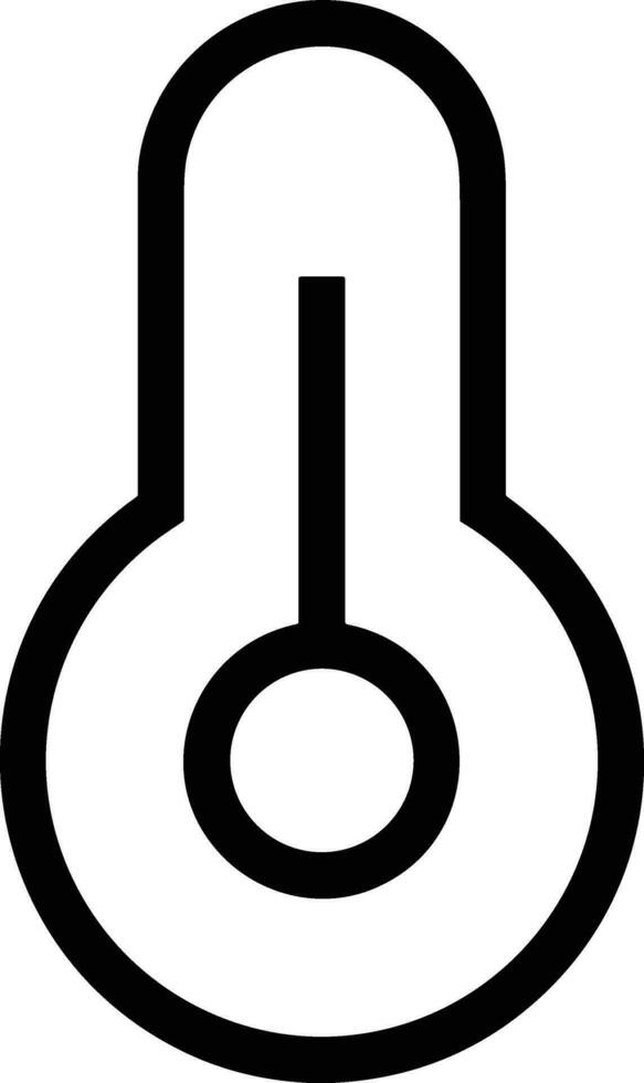 Thermometer Medizin Symbol Symbol Bild Vektor. Illustration von das Temperatur kalt und heiß messen Werkzeug Design Bild.eps 10 vektor