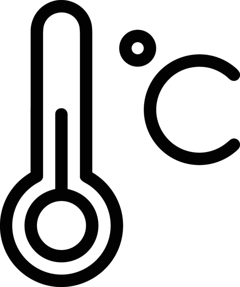 Thermometer Medizin Symbol Symbol Bild Vektor. Illustration von das Temperatur kalt und heiß messen Werkzeug Design Bild.eps 10 vektor