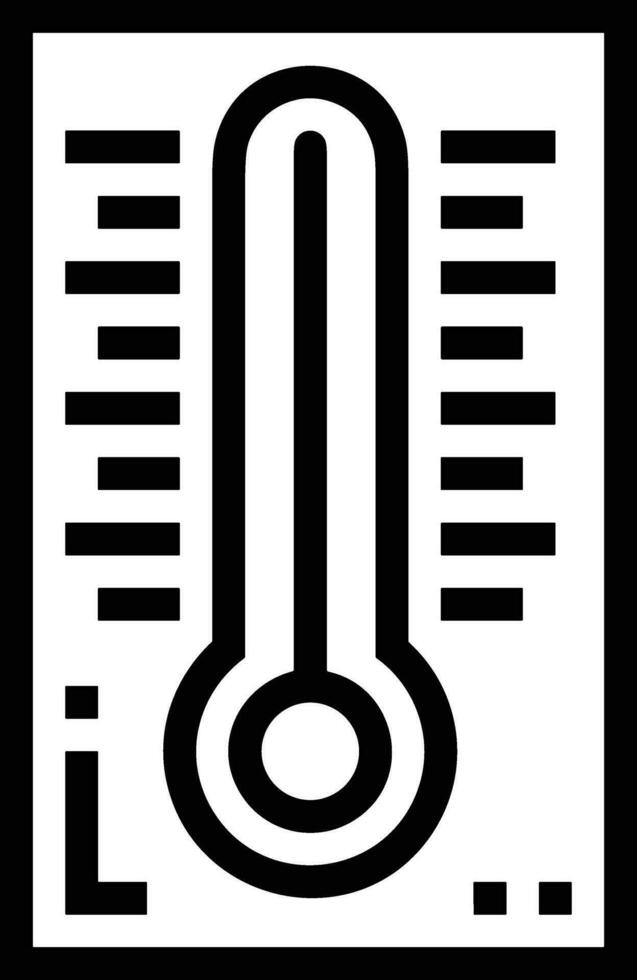 termometer medicin ikon symbol bild vektor. illustration av de temperatur kall och varm mäta verktyg design bild.eps 10 vektor