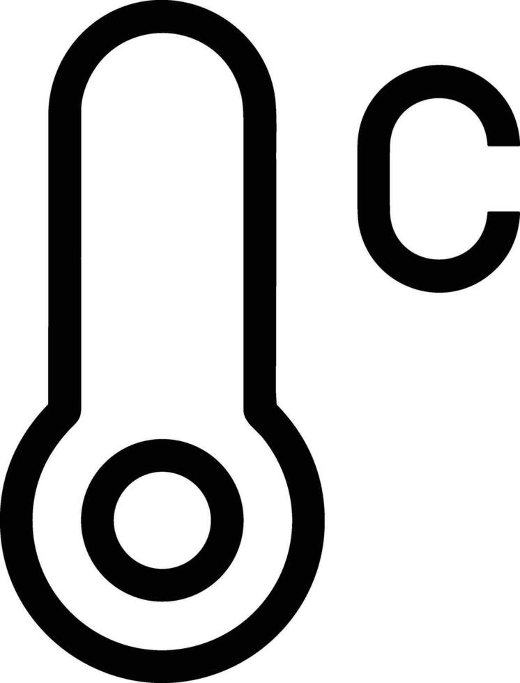 termometer medicin ikon symbol bild vektor. illustration av de temperatur kall och varm mäta verktyg design bild.eps 10 vektor