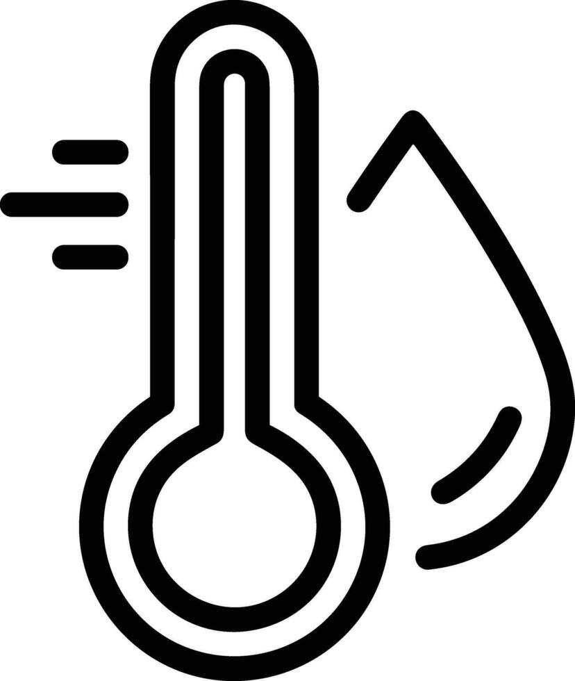 termometer medicin ikon symbol bild vektor. illustration av de temperatur kall och varm mäta verktyg design bild.eps 10 vektor