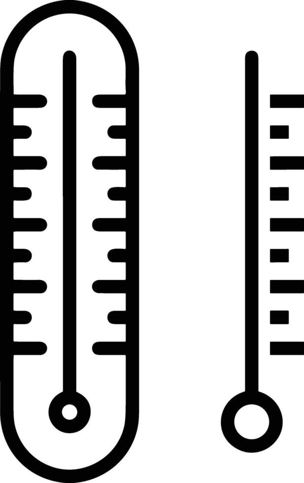 termometer medicin ikon symbol bild vektor. illustration av de temperatur kall och varm mäta verktyg design bild.eps 10 vektor