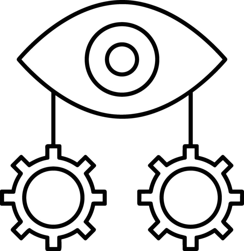 Gehirn Idee Symbol Symbol Vektor Bild. Illustration von das kreativ Intelligenz denken Design Bild. eps 10