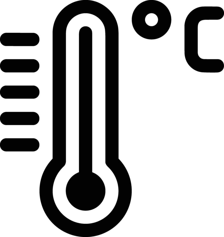 termometer medicin ikon symbol bild vektor. illustration av de temperatur kall och varm mäta verktyg design bild.eps 10 vektor