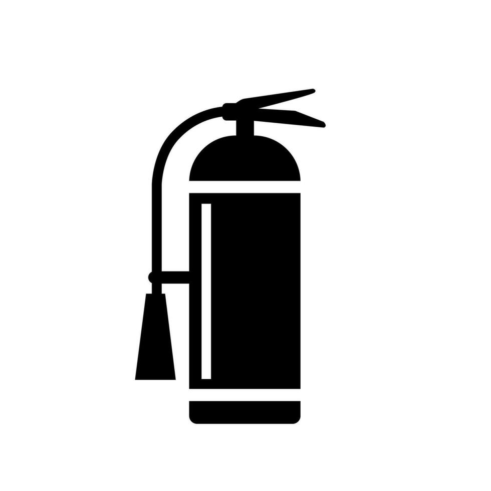 Feuer Feuerlöscher Zeichen Symbol Vektor Illustration