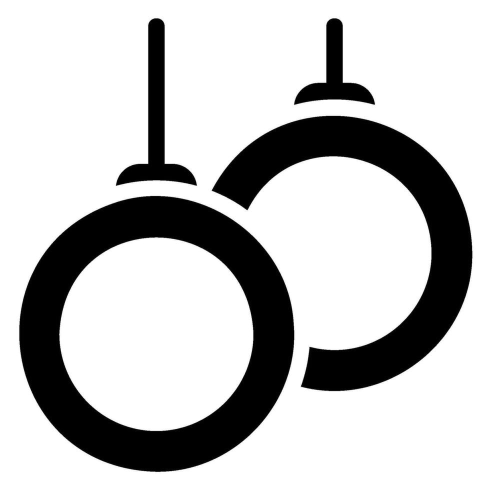 Ring-Glyphe-Symbol vektor