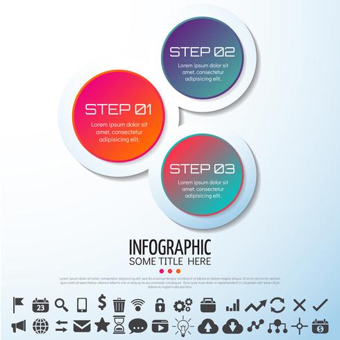 infographics Design Mall vektor