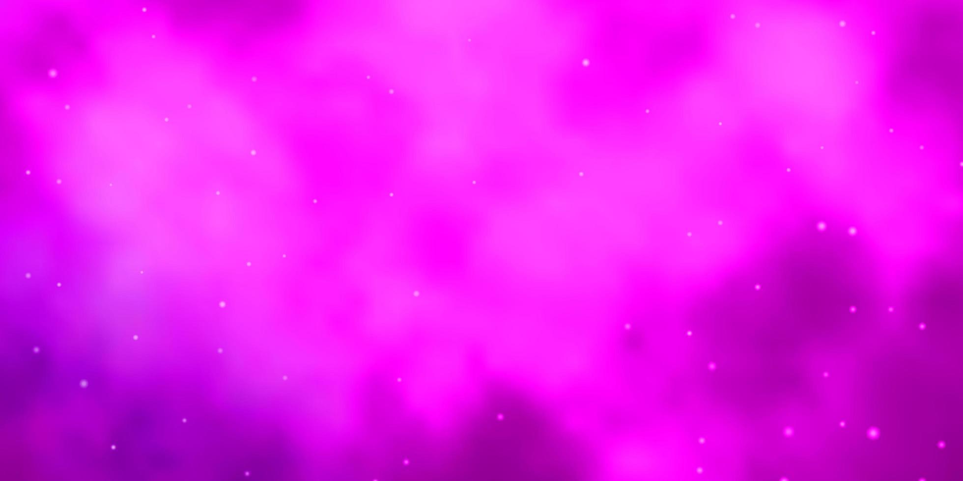 ljusrosa vektormönster med abstrakta stjärnor. färgglad illustration i abstrakt stil med lutningsstjärnor. mönster för nyårsannons, häften. vektor