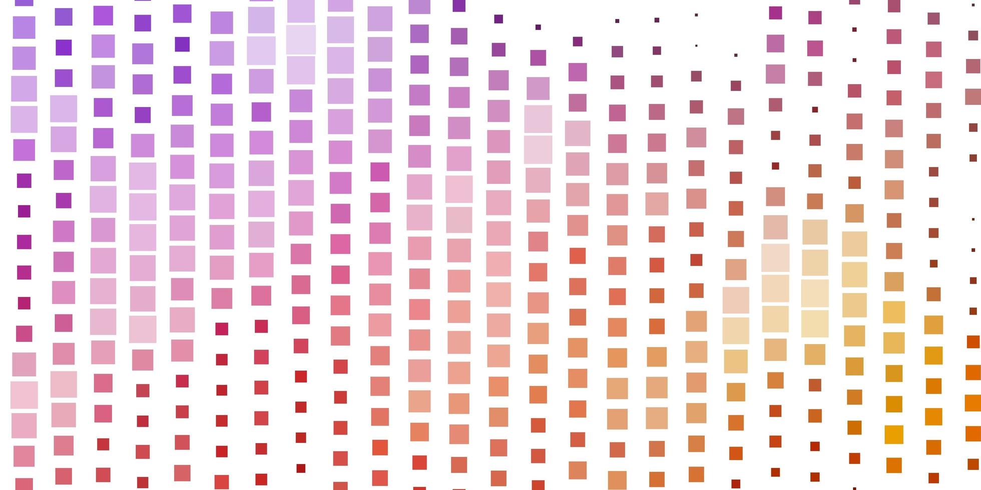hellvioletter, rosafarbener Vektorhintergrund mit Rechtecken. neue abstrakte Illustration mit rechteckigen Formen. moderne Vorlage für Ihre Landingpage. vektor