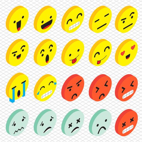 illustration av info grafik emoticons ikon koncept vektor