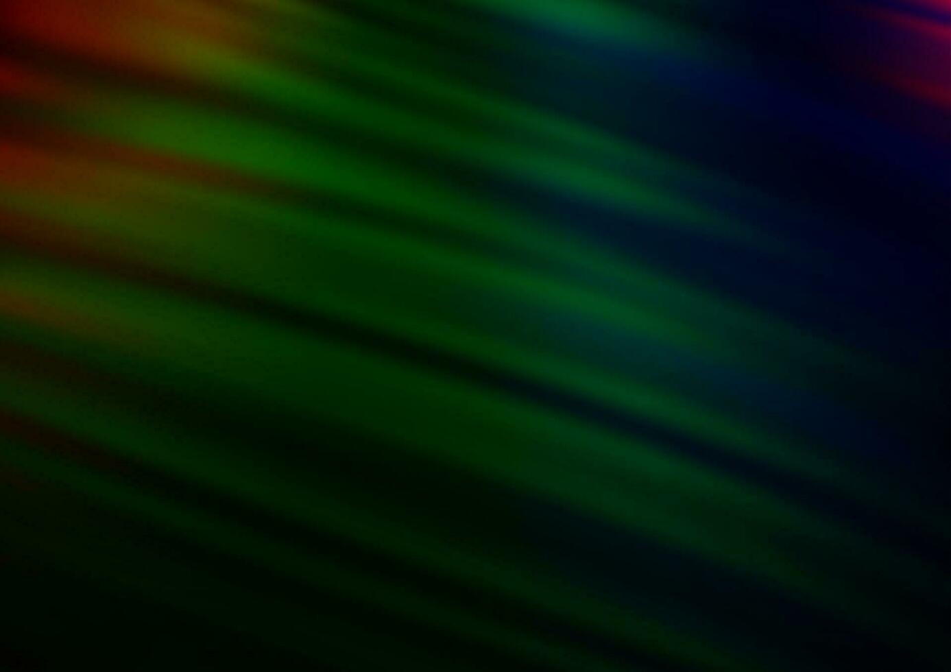 dunkle mehrfarbige, glänzende abstrakte Schablone des Regenbogenvektors. vektor