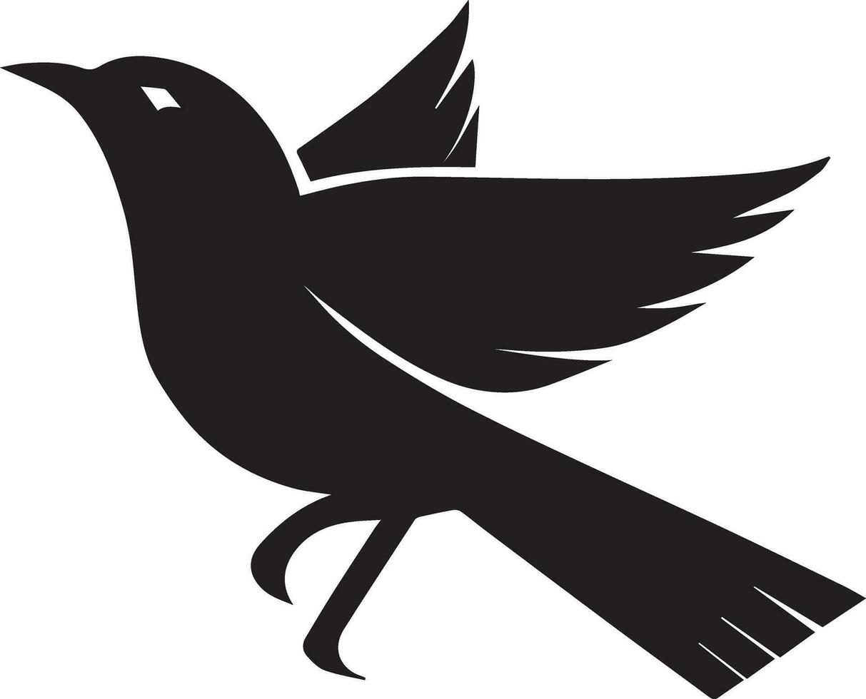Vogel Logo Konzept Vektor Silhouette Illustration