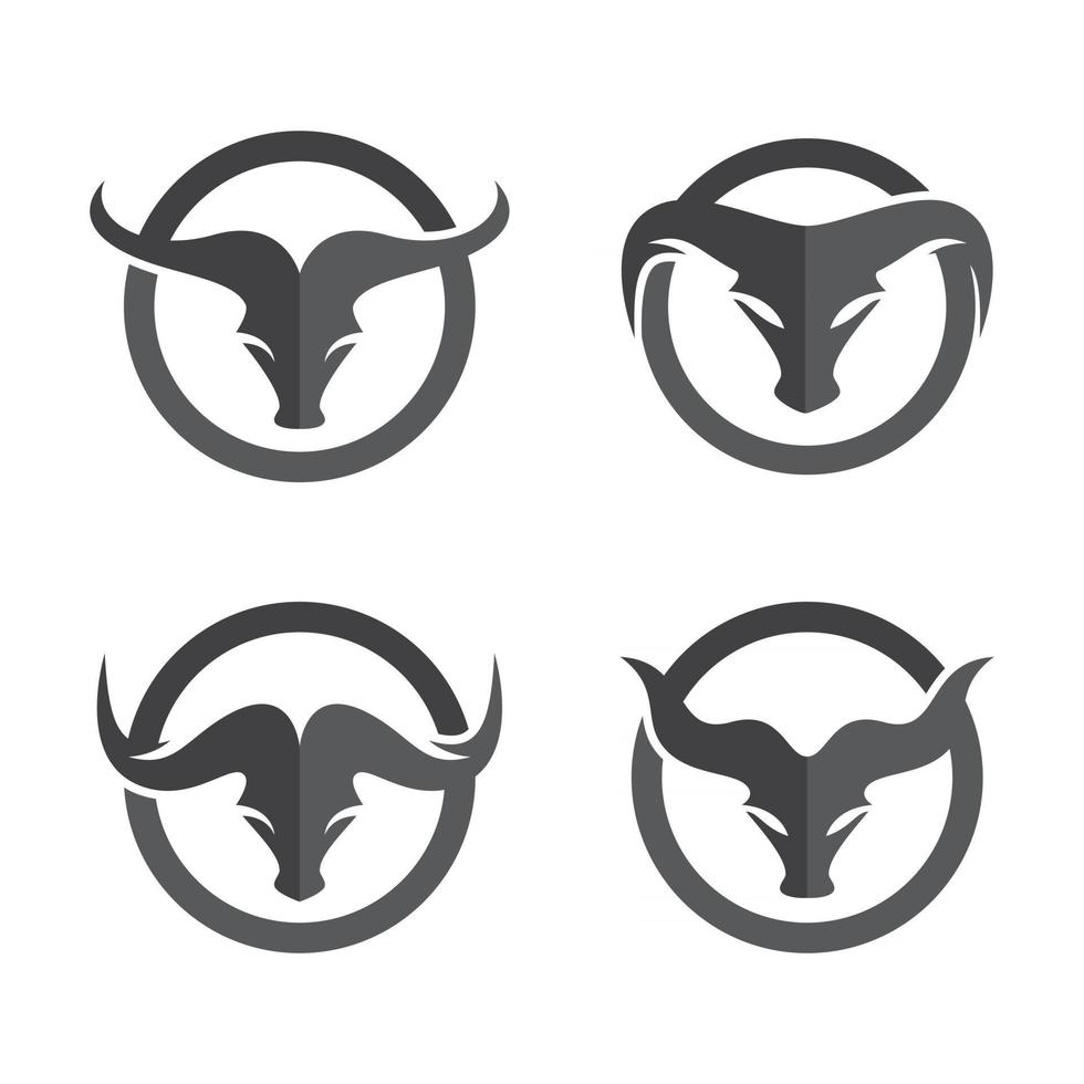 Stierkopf-Logo-Bilder vektor