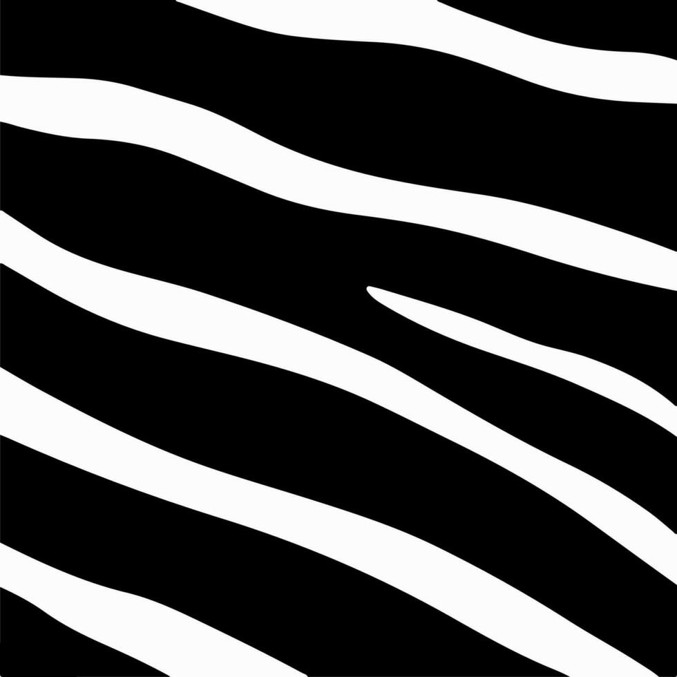 Zebra Muster Hintergrund. abstrakt wild Tier Haut drucken Design. eben Vektor Illustration.