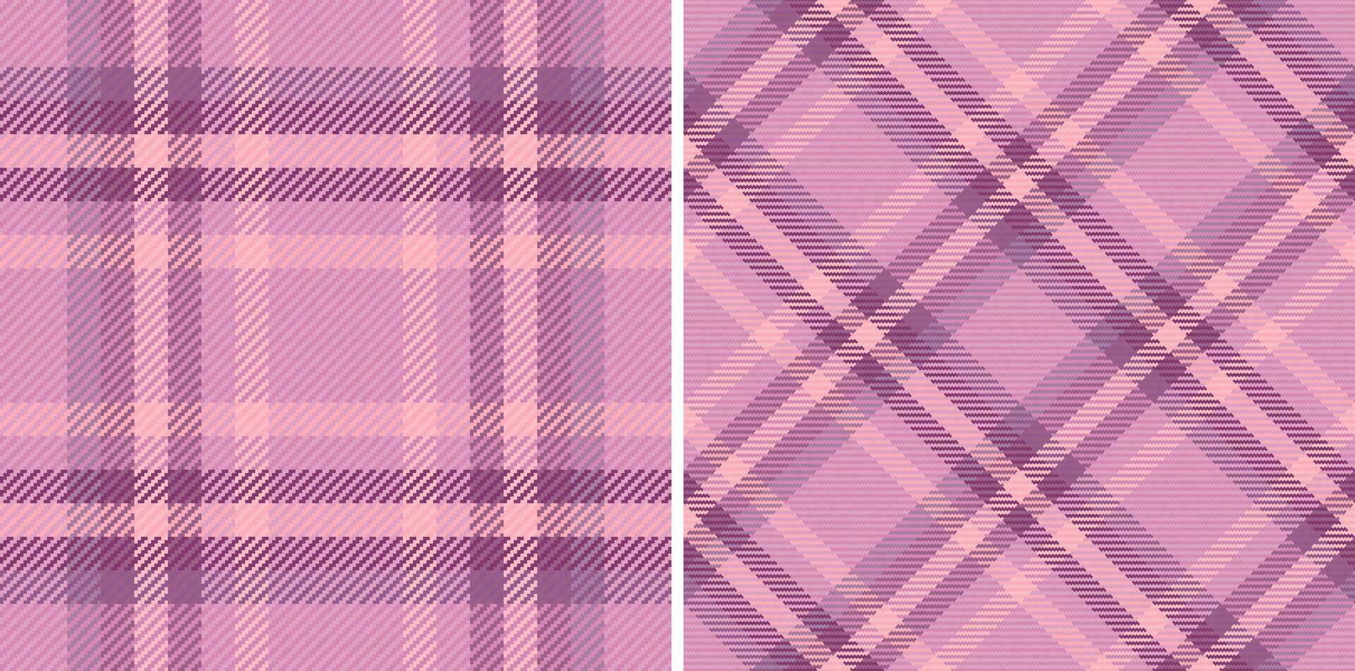 Stoff Tartan Vektor von Plaid Muster Hintergrund mit ein prüfen Textil- Textur nahtlos.