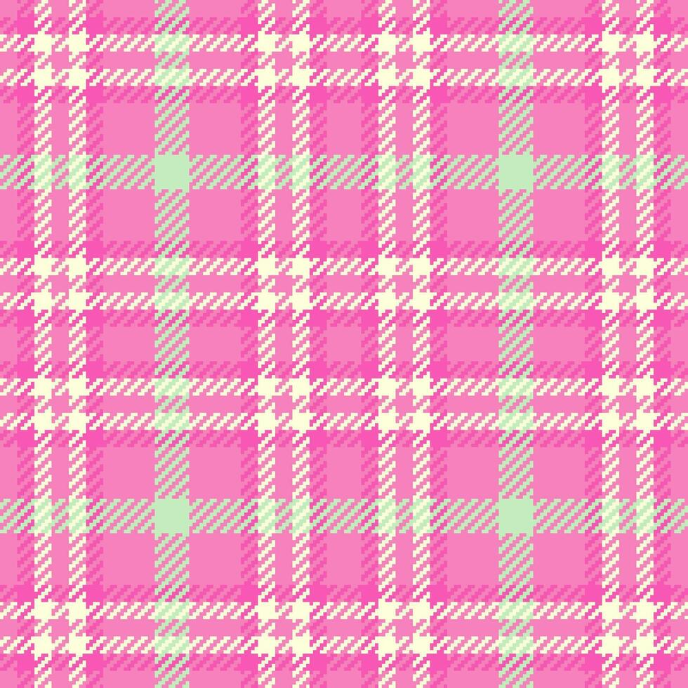 mönster tartan textur av pläd bakgrund sömlös med en tyg kolla upp textil- vektor. vektor