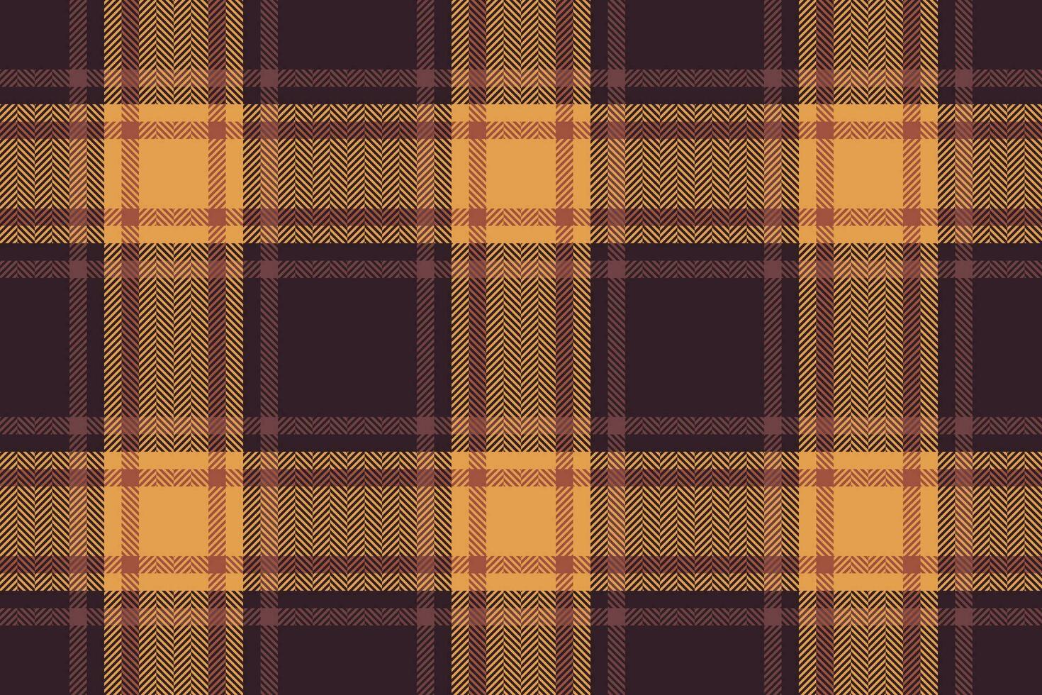 Stoff Tartan prüfen von Plaid Muster Vektor mit ein Textur Hintergrund Textil- nahtlos.