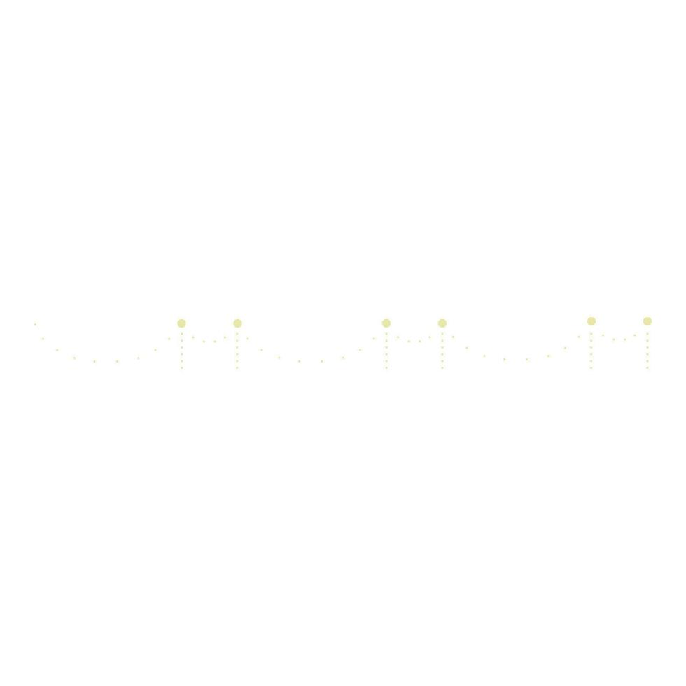 Polka Punkt Muster Dekoration Grenze. isoliert auf Weiß Hintergrund, Vektor, Illustration, eps10 vektor