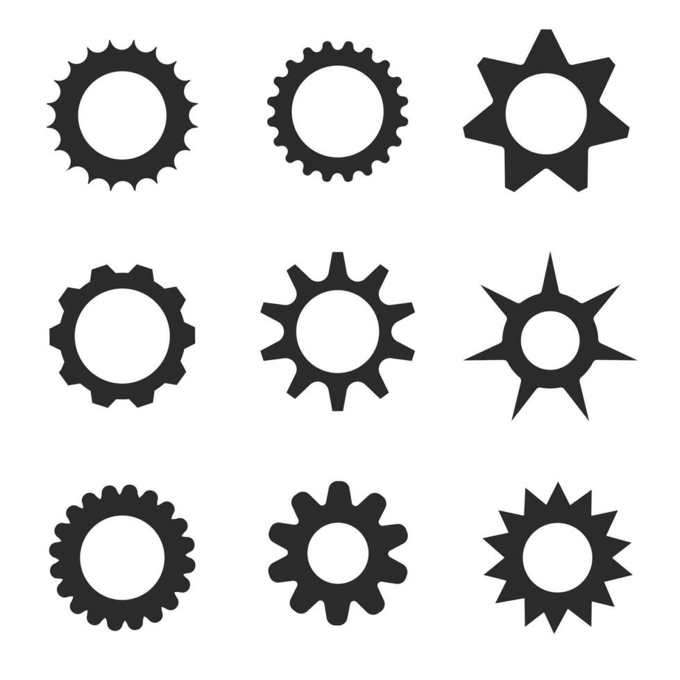 einstellen von Ausrüstung eben design.settings Symbol.Illustration von Ausrüstung und sperren Ausrüstung Reparatur Symbol. vektor