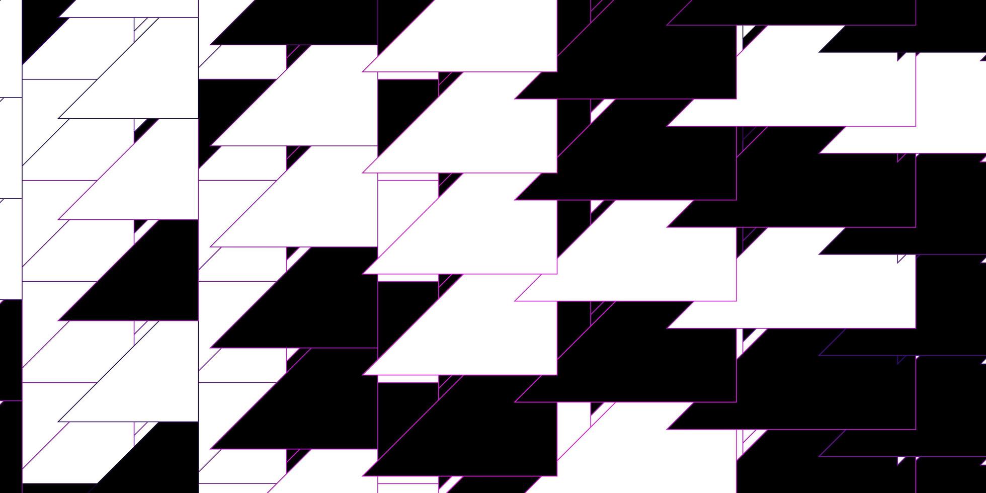 dunkelviolettes Vektorlayout mit Linien. bunte Steigungsillustration mit abstrakten flachen Linien. Muster für Broschüren, Broschüren. vektor