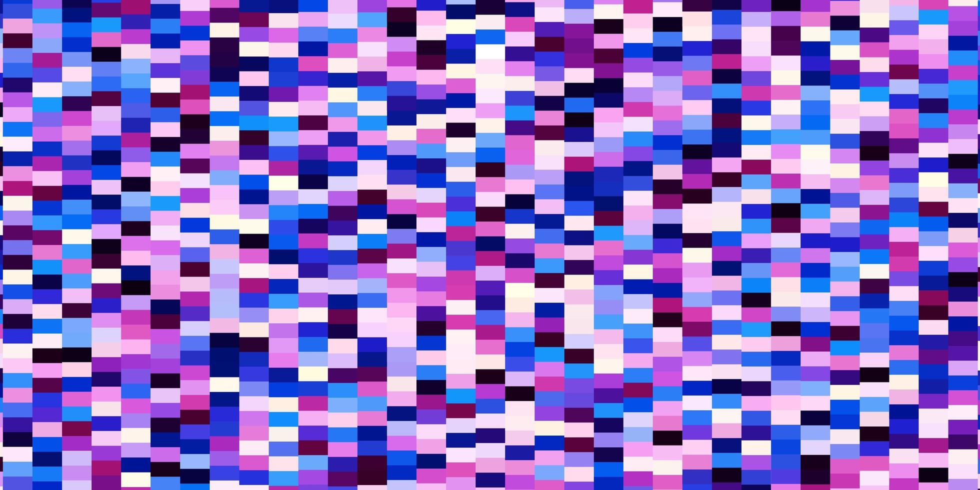 hellrosa, blauer Vektorhintergrund mit Rechtecken. Illustration mit einer Reihe von Farbverlaufsrechtecken. Muster für Geschäftsbroschüren, Faltblätter vektor