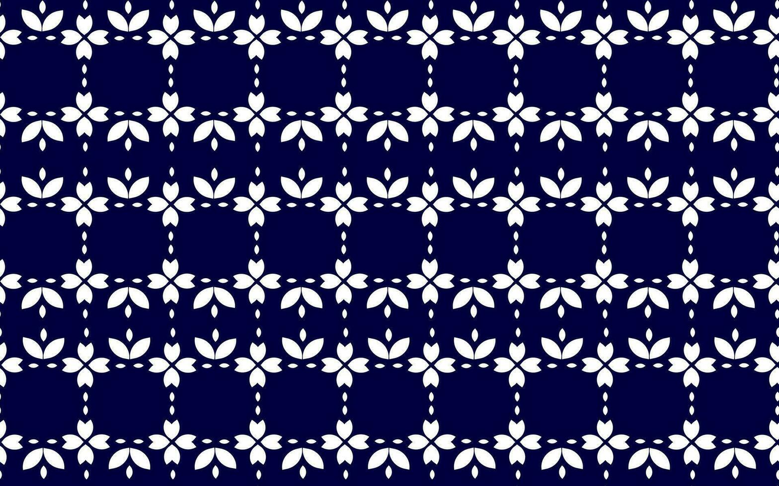 nahtlos geometrisch abstrakt Komposition Muster mit texturiert Blumen. Textil- Startseite Design vektor