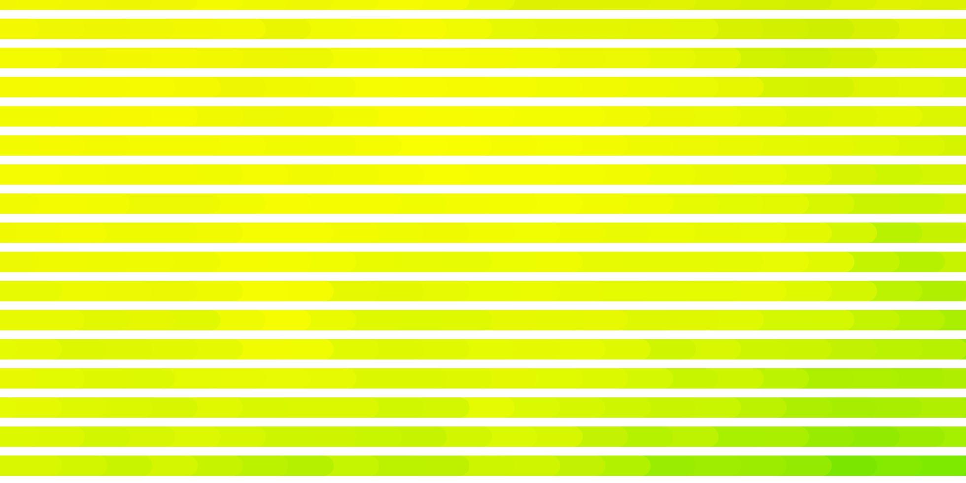 hellgrüner, gelber Vektorhintergrund mit Linien. bunte Farbverlaufsillustration mit abstrakten flachen Linien. bestes Design für Ihre Plakate, Banner. vektor