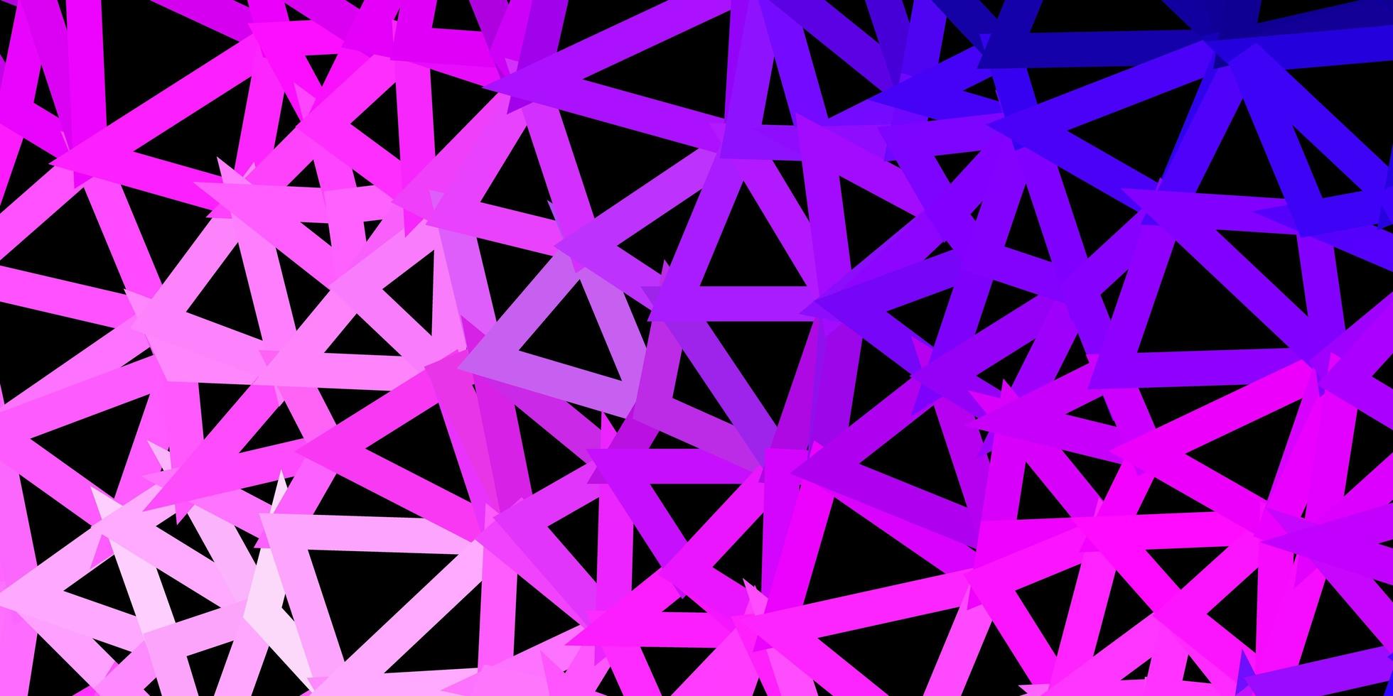 ljus lila, rosa vektor gradient polygon design.