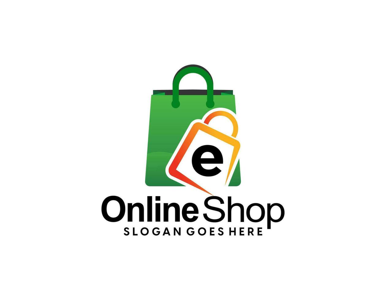 Tasche Shop Logo Icon Design Vektor