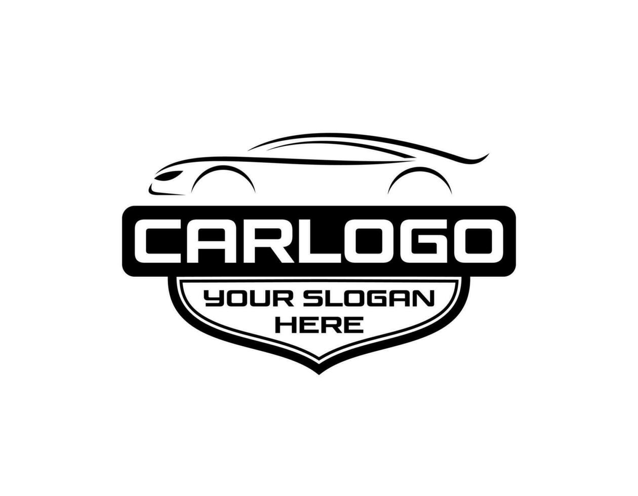 bilgarage premium koncept logotypdesign vektor